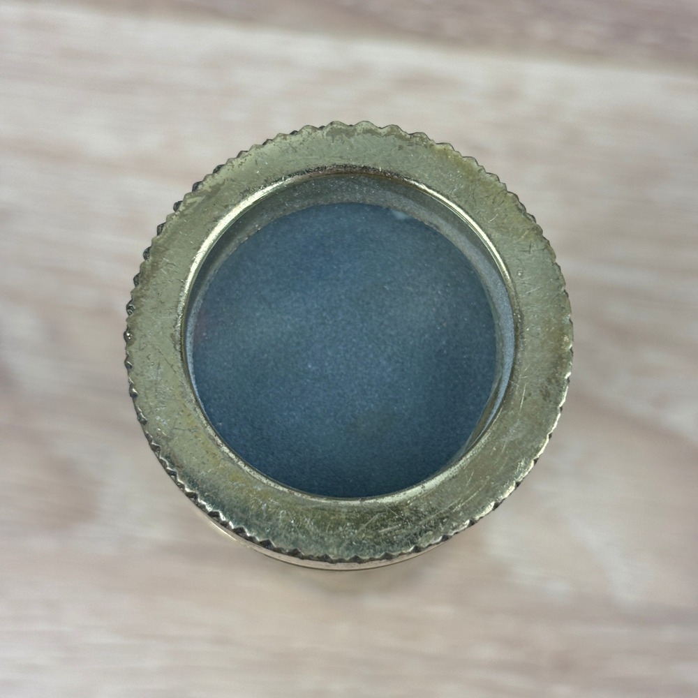 Vintage Brass Kaleidoscope Engraved WSB Monogrammed Gold Tone Optical Toy - Picture 5 of 6